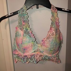 Victoria’s Secret PINK pastel multicolor bralette